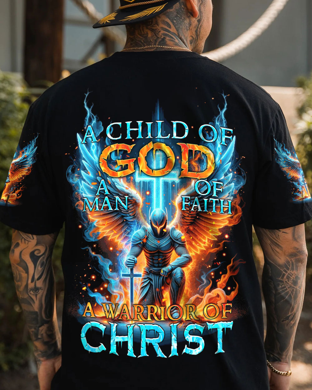 A Warrior Of Christ Men's All Over Print Shirt - Trunx931882