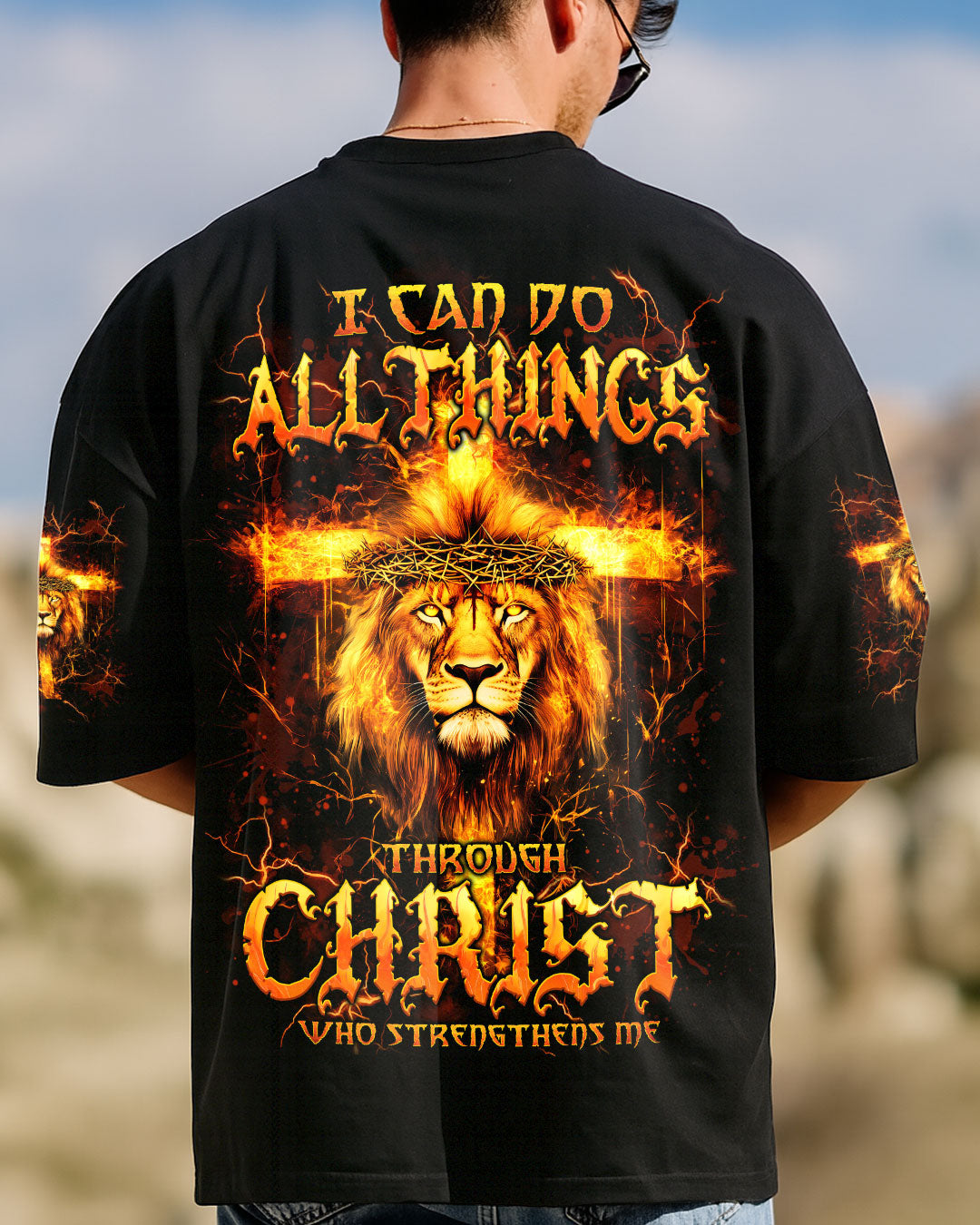 I Can Do All Things Lion Men's All Over Print - Trunx881799