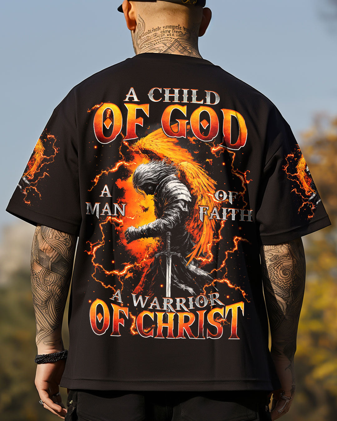 A Warrior Of Christ Men's All Over Print Shirt - Trunx813924