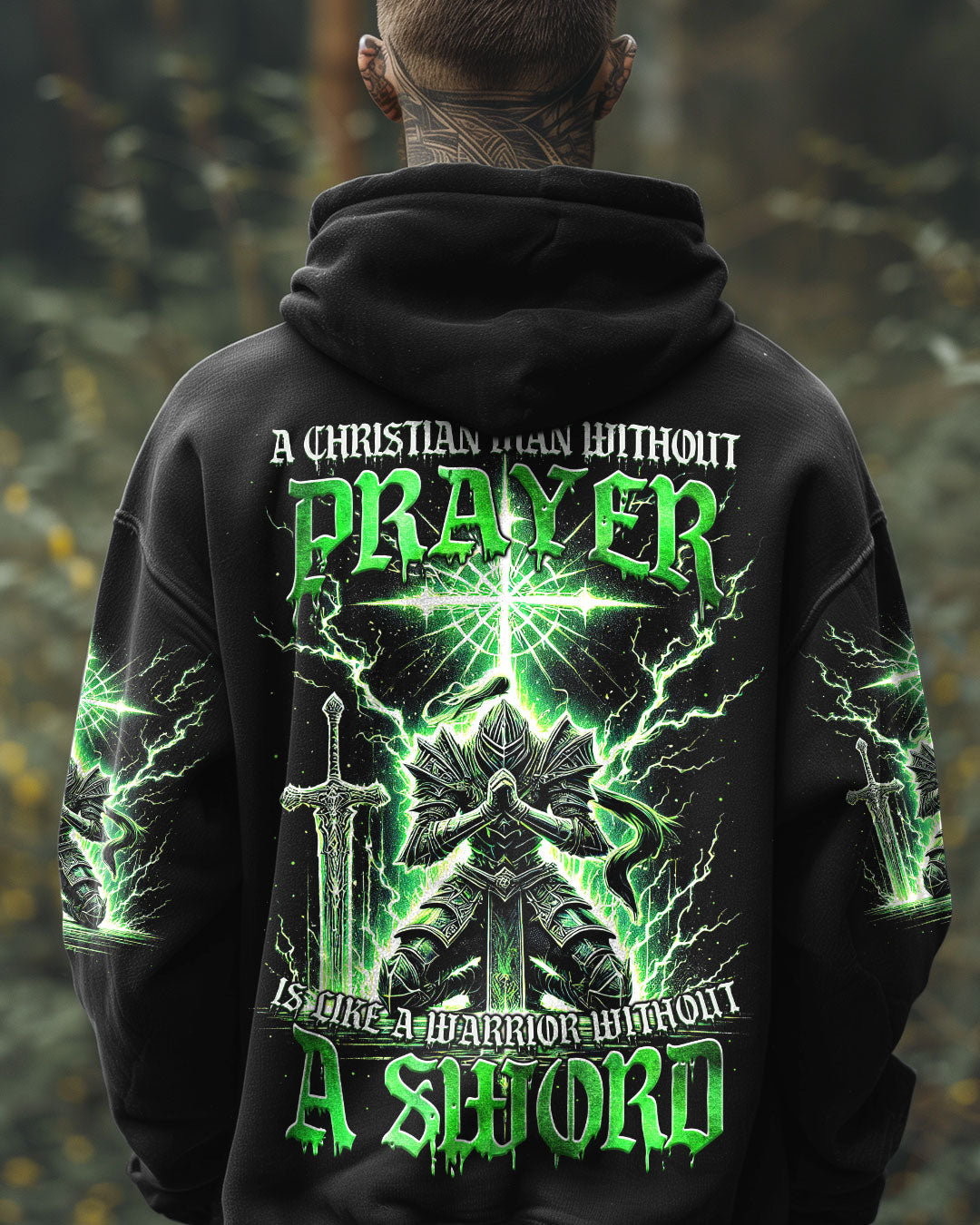 A Christian Man Without Prayer Men's All Over Print Shirt - Trunx768855
