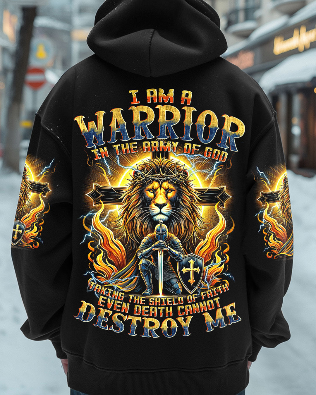 I Am A Warrior In The Army Of God Men's All Over Print Shirt - Trunx390640
