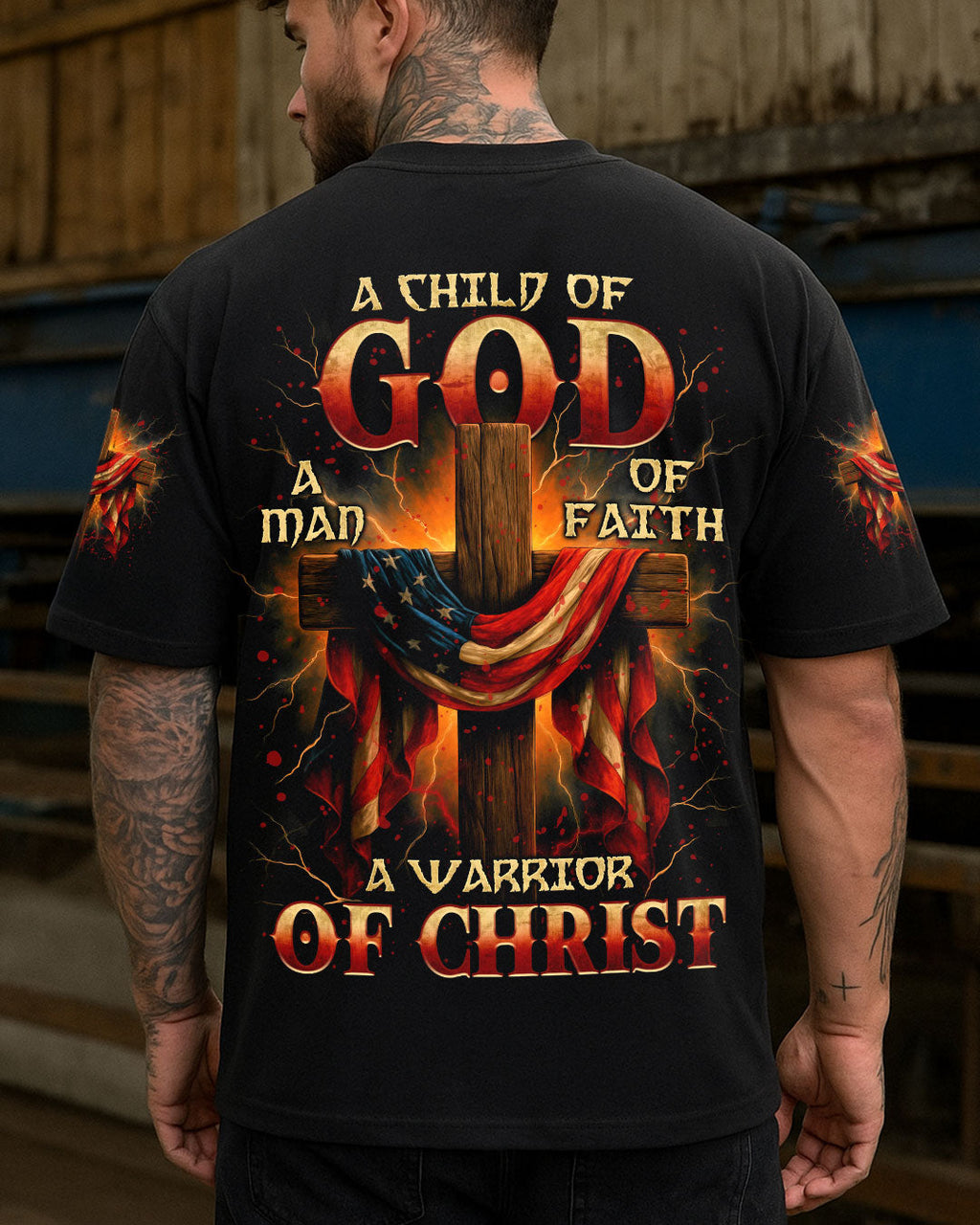 A Warrior Of Christ Men's All Over Print Shirt - Trunx606651
