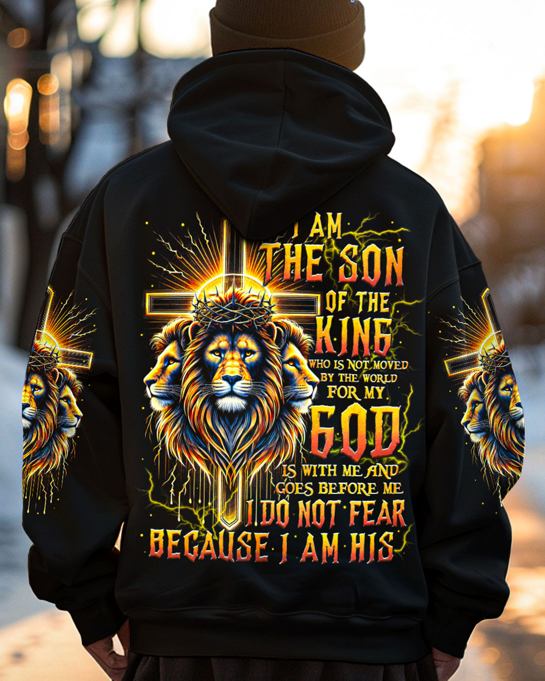 I Am The Son Of The King Lion Men's All Over Print Shirt - Trunx066372