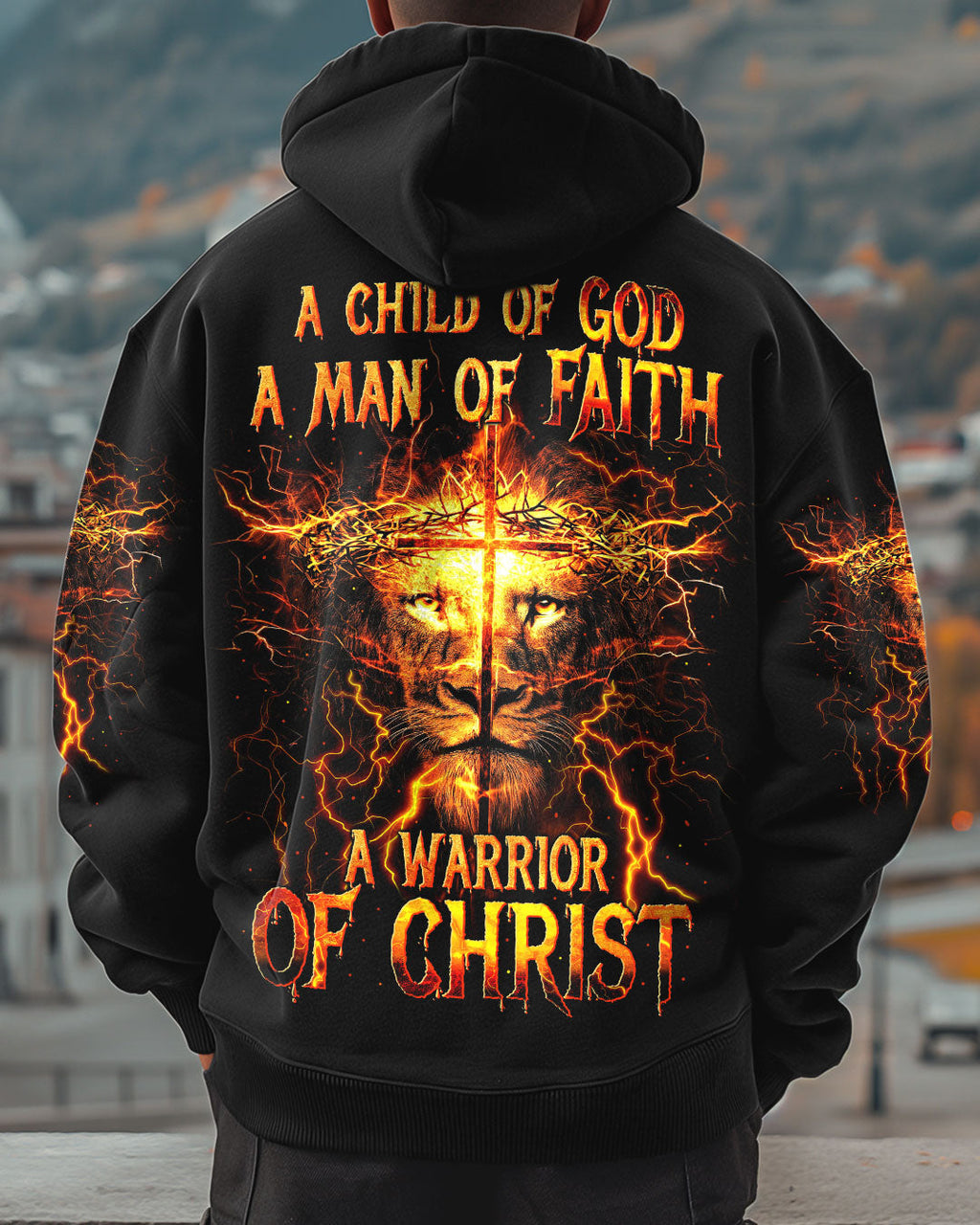 A Warrior Of Christ Lion Men's All Over Print Shirt - Trunx753987