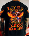 I Became God's Warrior Men's All Over Print Shirt - Trunx681668