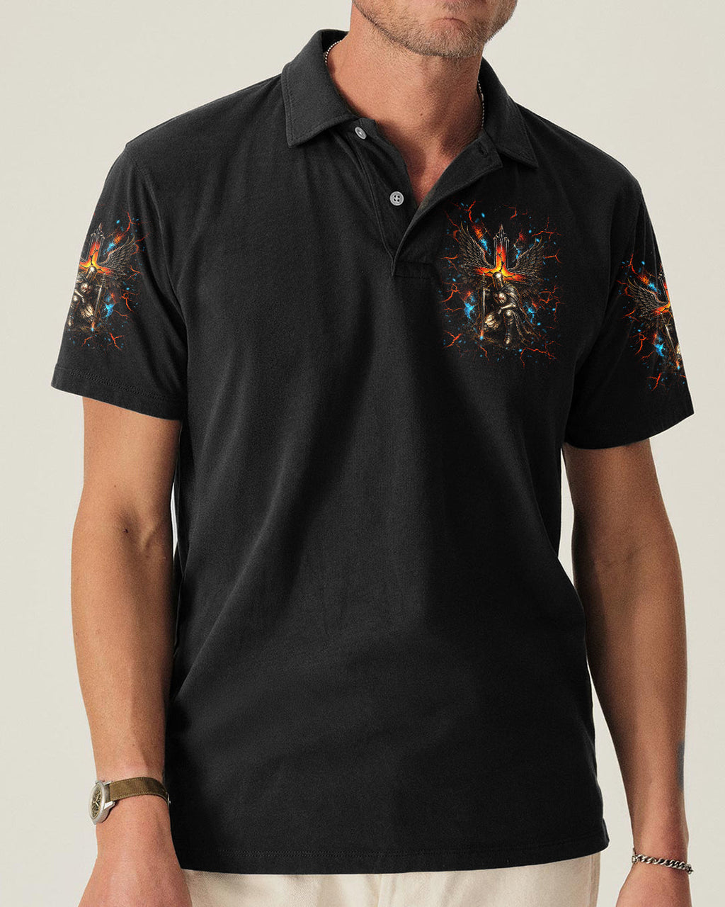 I'm A Christian Warrior Men's All Over Print Shirt - Trunx444302