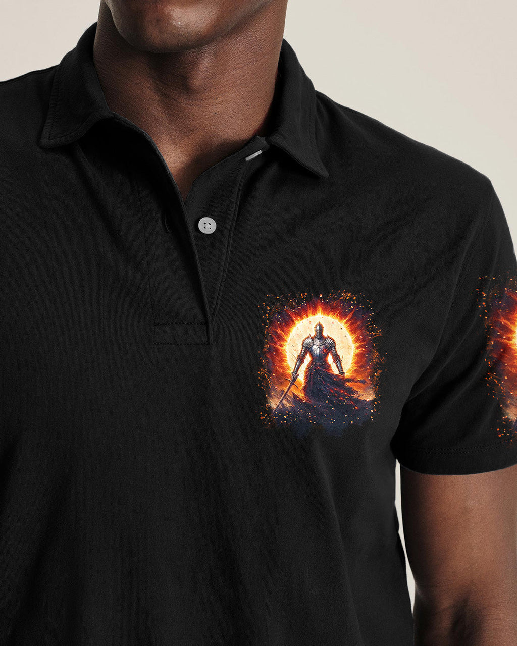 I Will Fear No Evil Warrior Men's All Over Print Shirt - Trunx208888