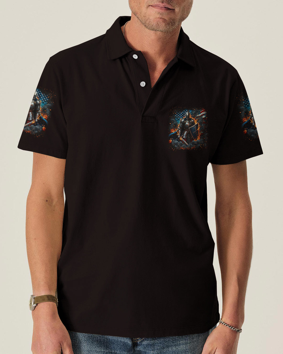 A Warrior Of Christ Men's All Over Print Shirt - Trunx703480