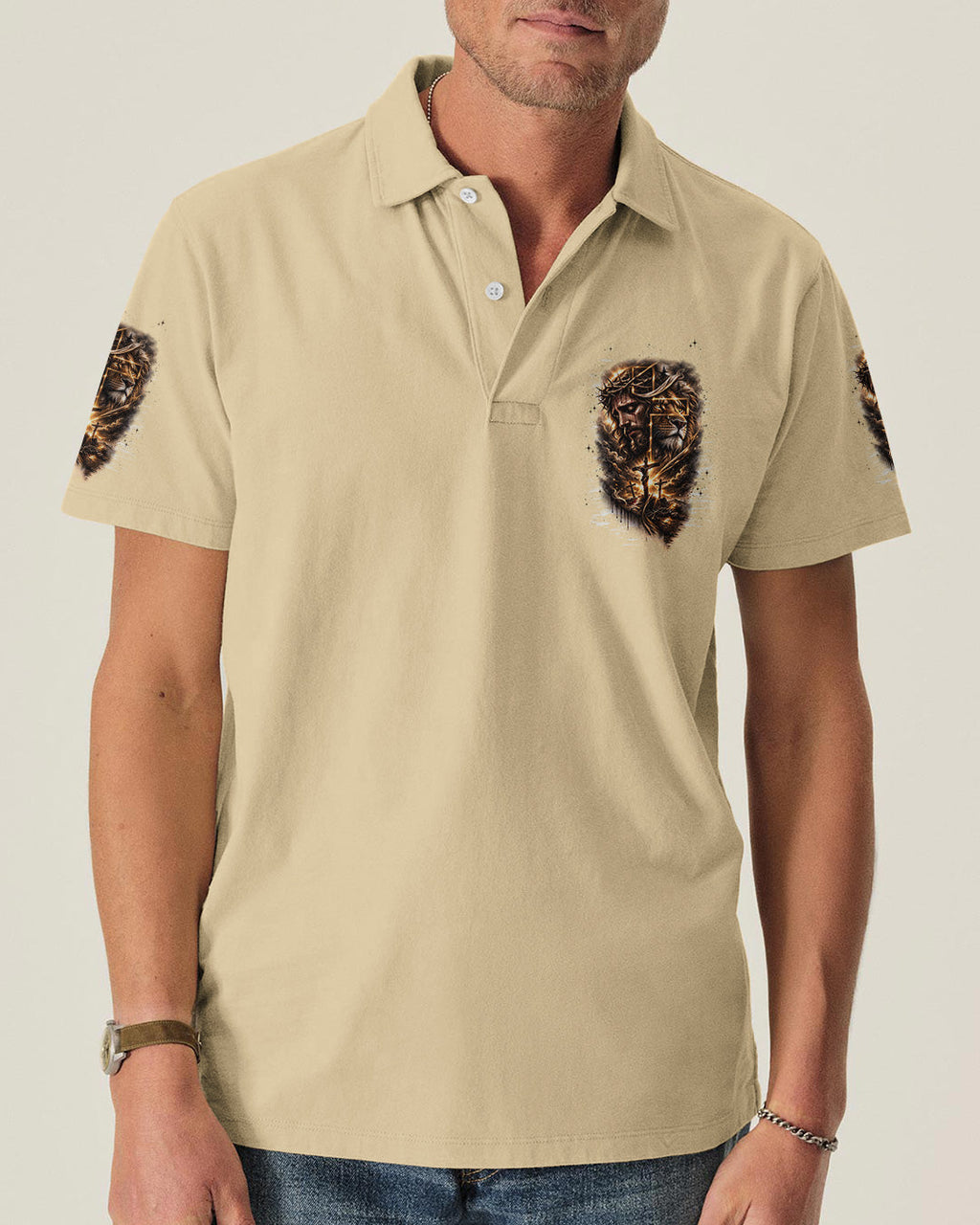 He Died For Me So I Live For Him Men's All Over Print Shirt - Trunx984722