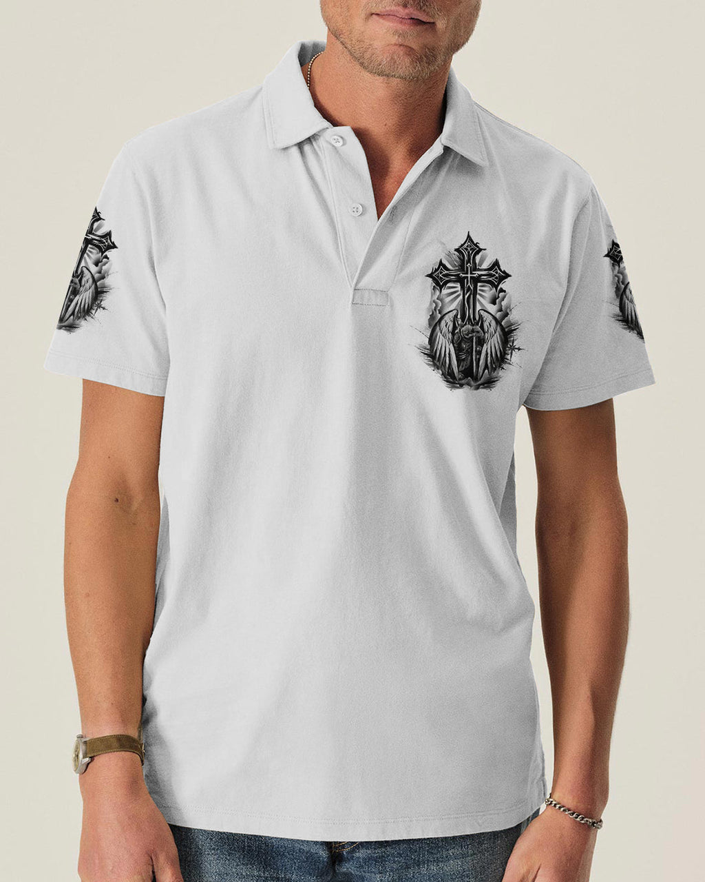 A Warrior Of Christ Men's All Over Print Shirt - Trunx140409