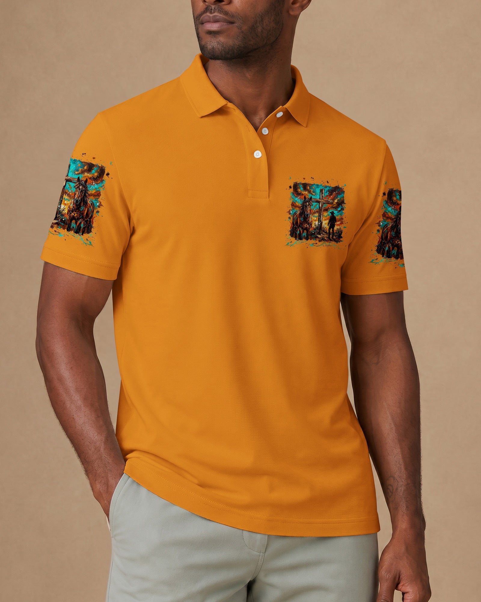 Blessed By God Loved By Jesus Men's All Over Print Shirt - Trunx261591