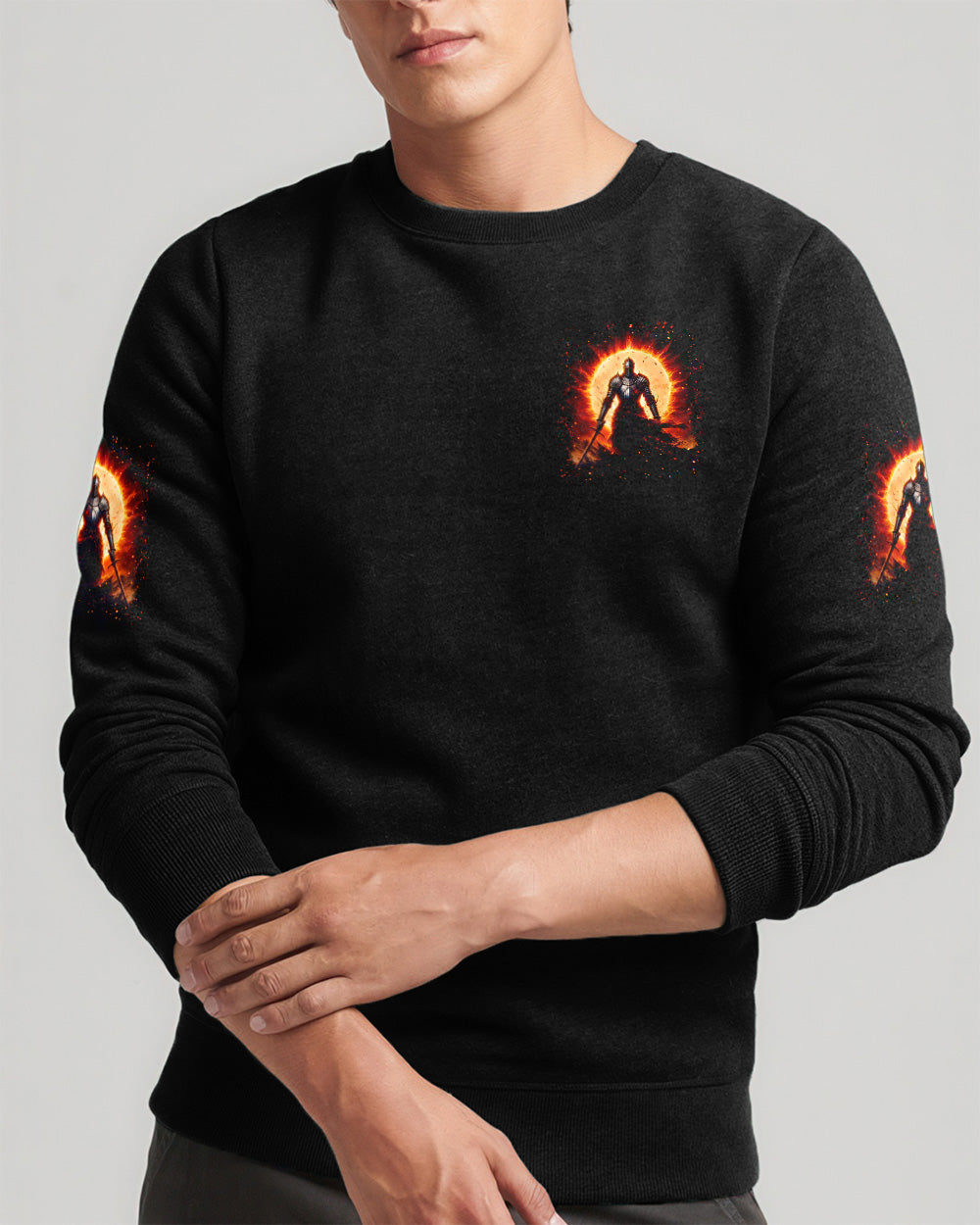 I Will Fear No Evil Warrior Men's All Over Print Shirt - Trunx208888