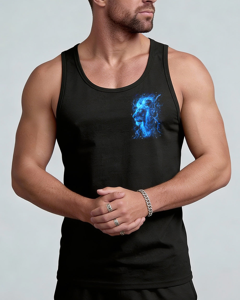 Blessed By God Lion Men's All Over Print Shirt - Trunx873591