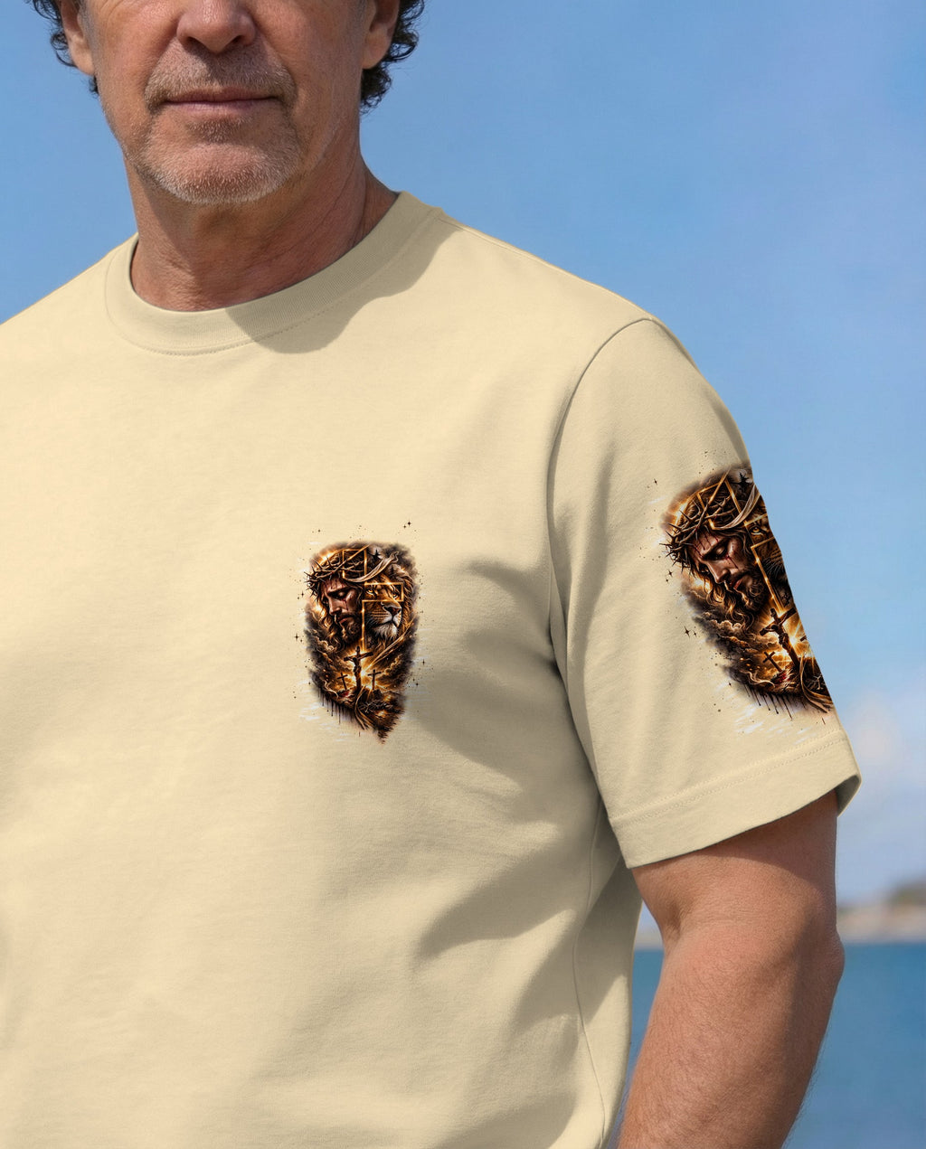 He Died For Me So I Live For Him Men's All Over Print Shirt - Trunx984722