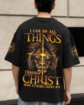 I Can Do All Things Lion Men's All Over Print Shirt - Trunx464124