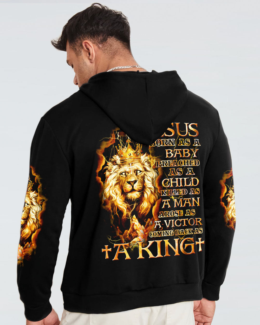 Coming Back As A King Men's All Over Print Shirt - Trunx674021