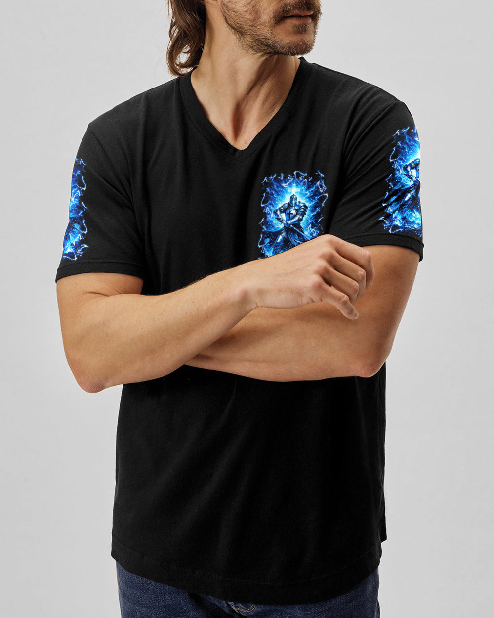 A Warrior Of Christ Men's All Over Print Shirt - Trunx655284