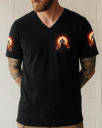 I Will Fear No Evil Warrior Men's All Over Print Shirt - Trunx208888