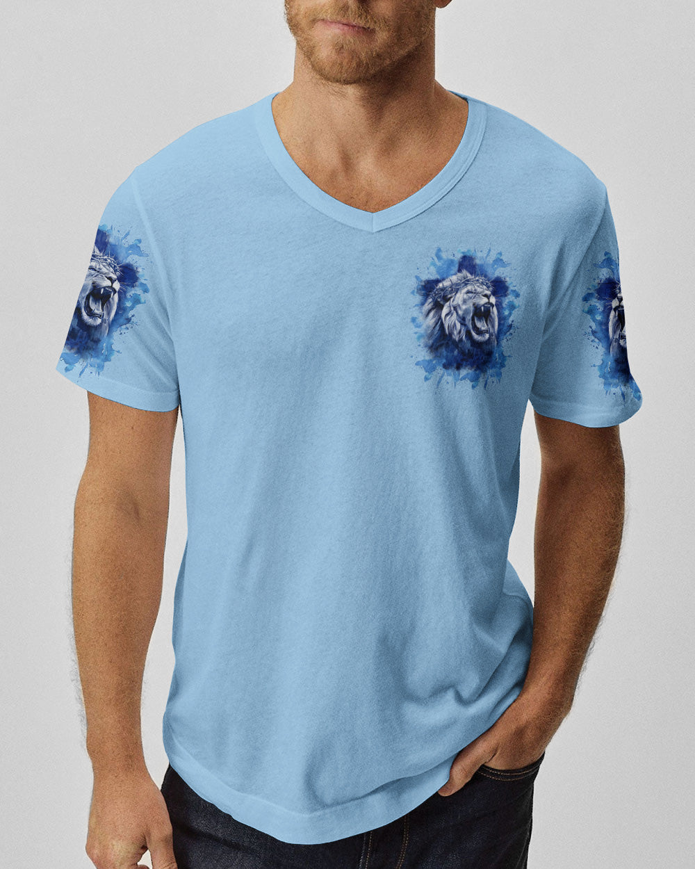 Faith Over Fear Men's All Over Print Shirt - Trunx236074
