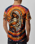 God And Lamb Swirl Men's All Over Print Shirt - Trunx560128