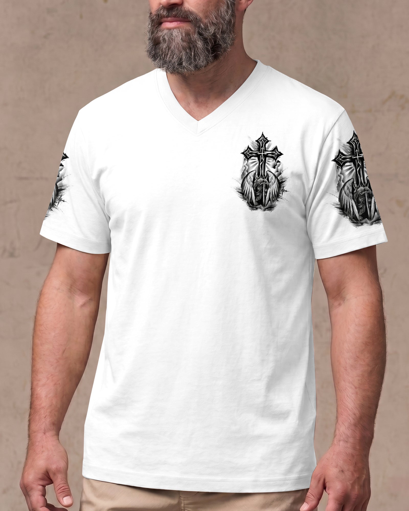 A Warrior Of Christ Men's All Over Print Shirt - Trunx140409