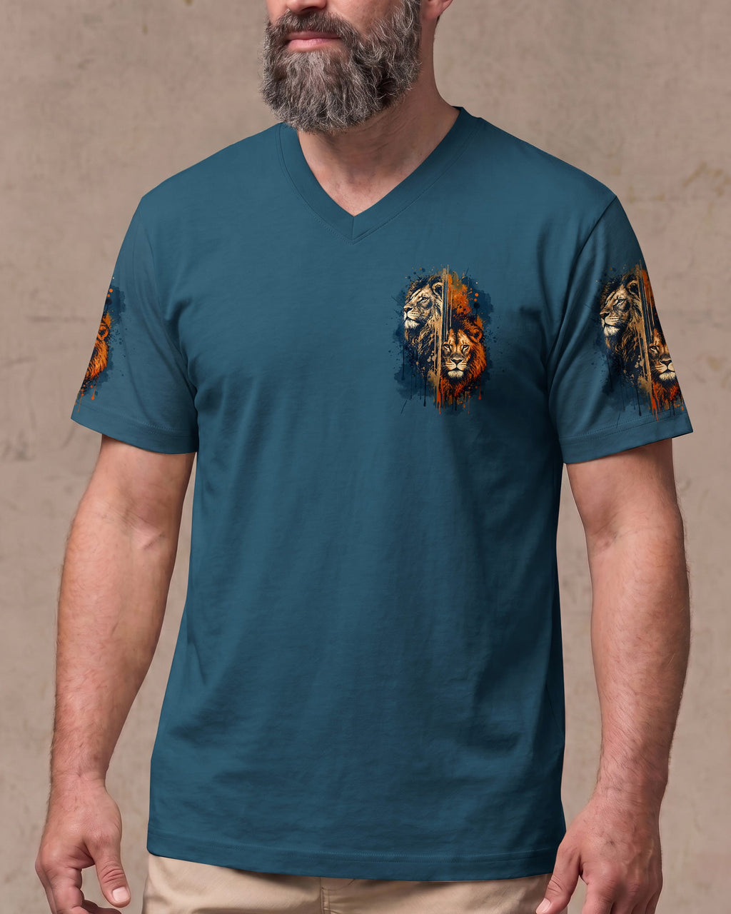Blessed By God Lion Men's All Over Print - Trunx064761