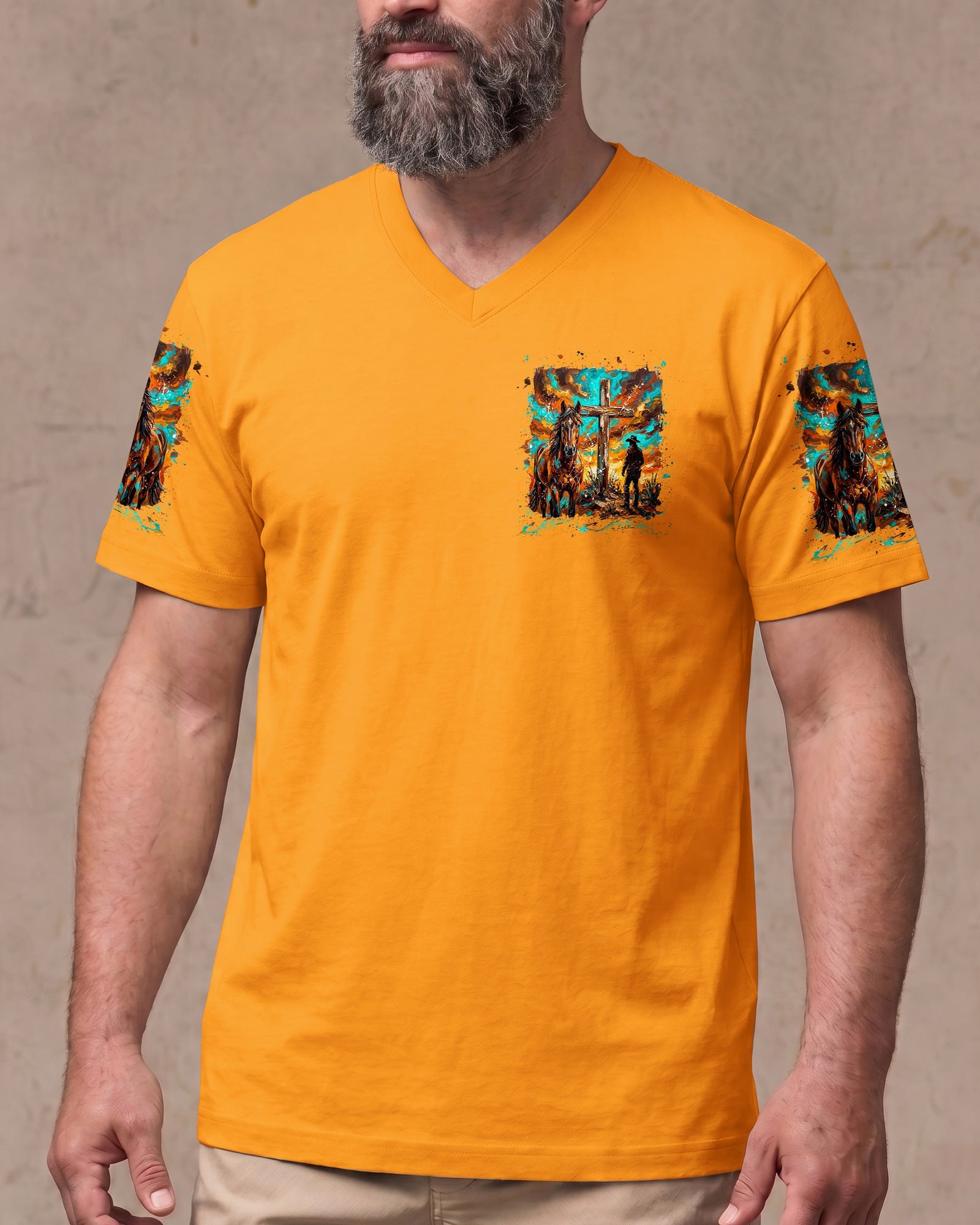Blessed By God Loved By Jesus Men's All Over Print Shirt - Trunx261591