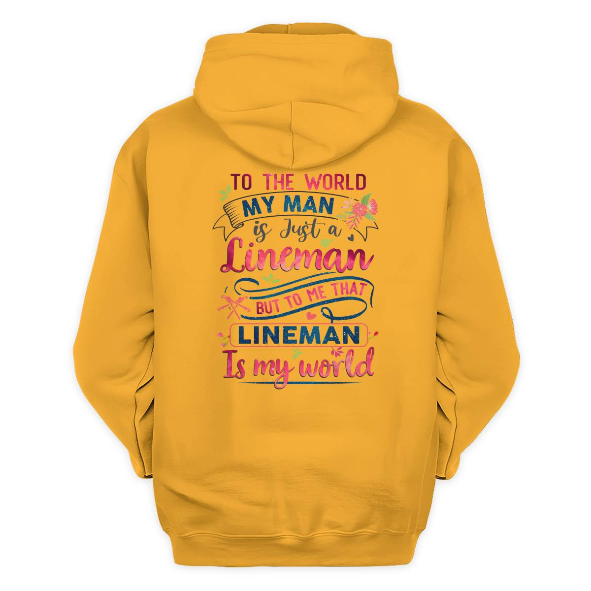Awesome Lineman -Hoodie - grunx260804-0346