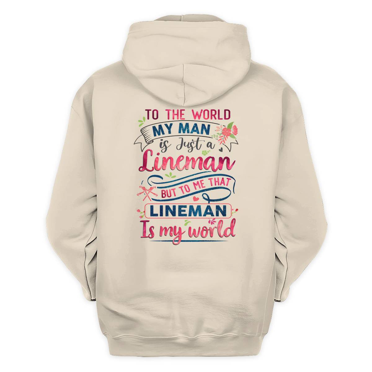 Awesome Lineman -Hoodie - grunx260804-0346