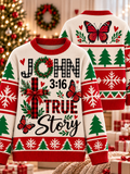 John 3:16 True Story Ugly Sweater