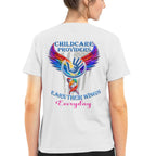 Awesome Childcare Providers Earn their wings everyday-Hoodie-#F091024EARTH16BCHPRZ2