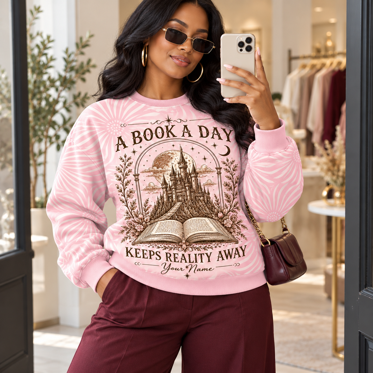 Personalized Storybook Castle Sweatshirt