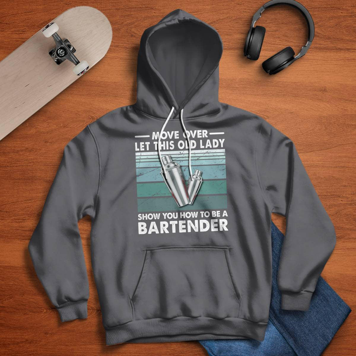 Awesome Bartender-T-Shirt-#F280924OLDLDY2FBARTZ4