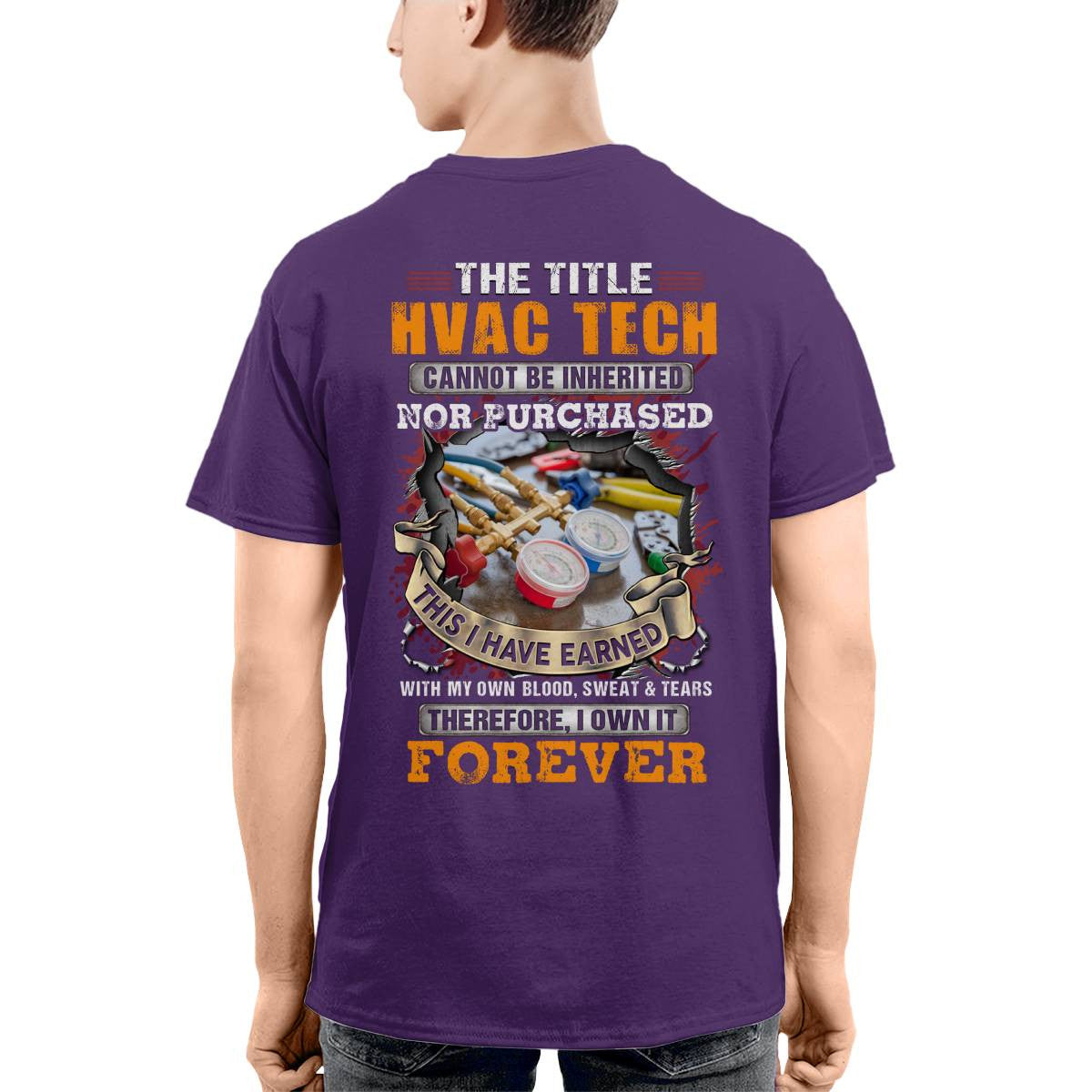 The Title HVAC Tech - Skilled Trade Pride T-Shirt, Hoodie & More - grunx260804-0245