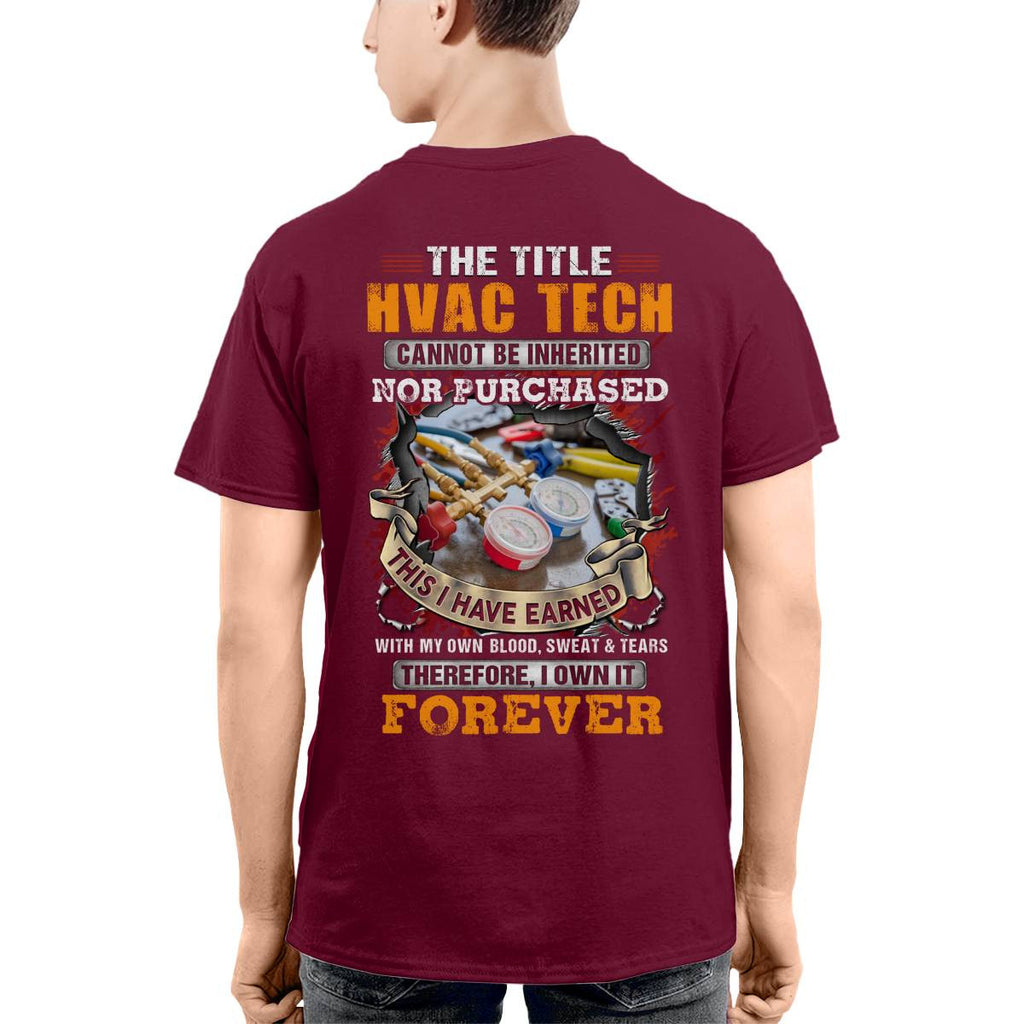 The Title HVAC Tech - Skilled Trade Pride T-Shirt, Hoodie & More - grunx260804-0245