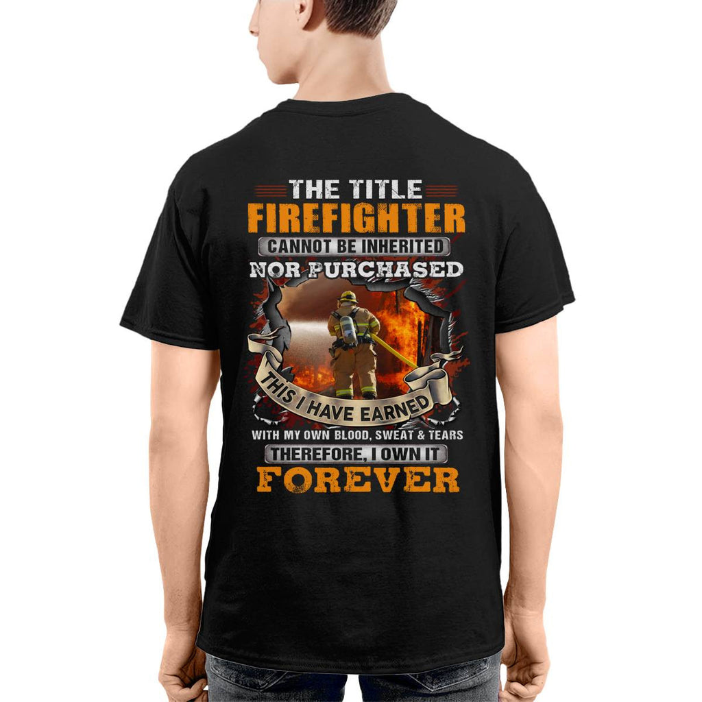 Awesome Firefighter-T-shirt - grunx260804-0152