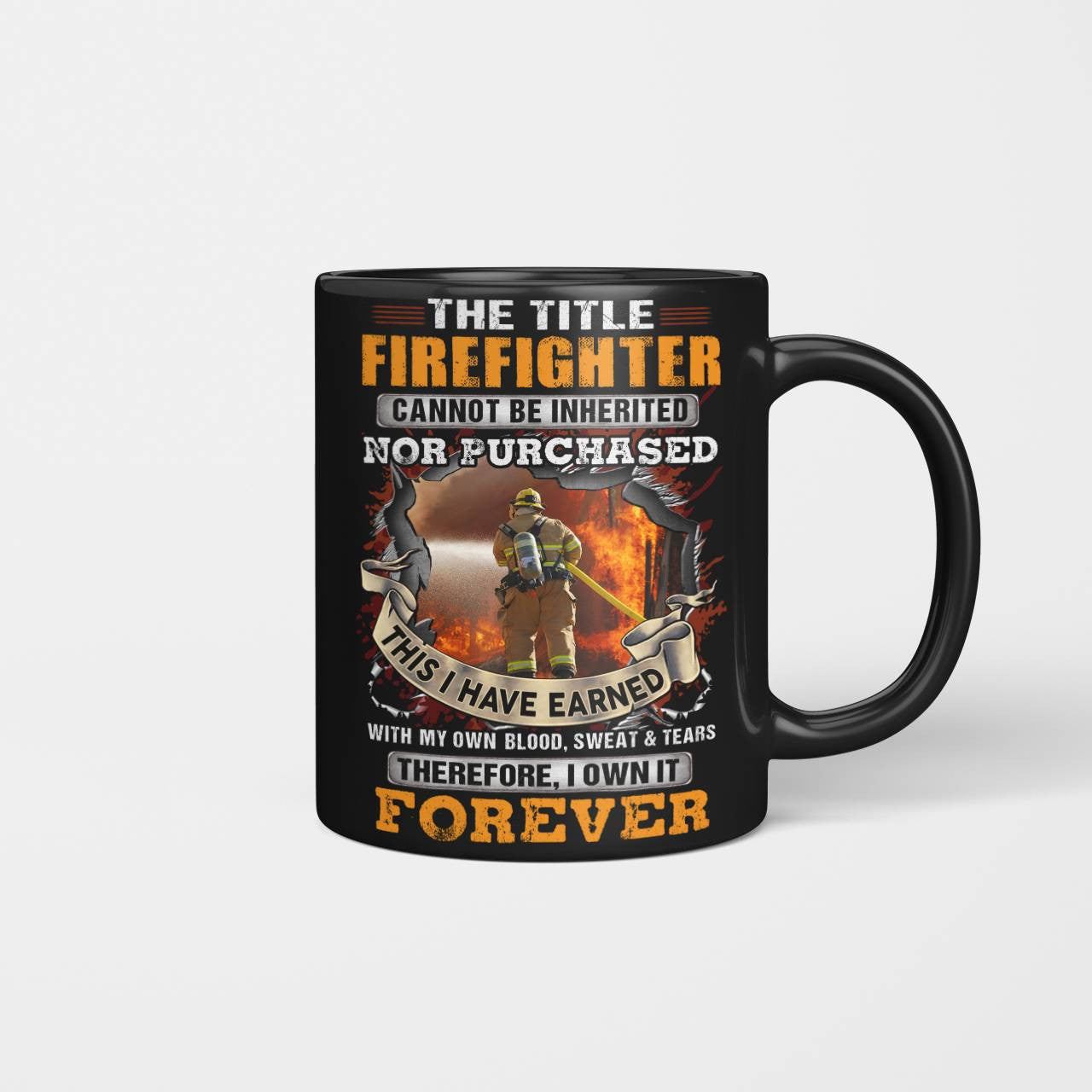 Awesome Firefighter-T-shirt - grunx260804-0152