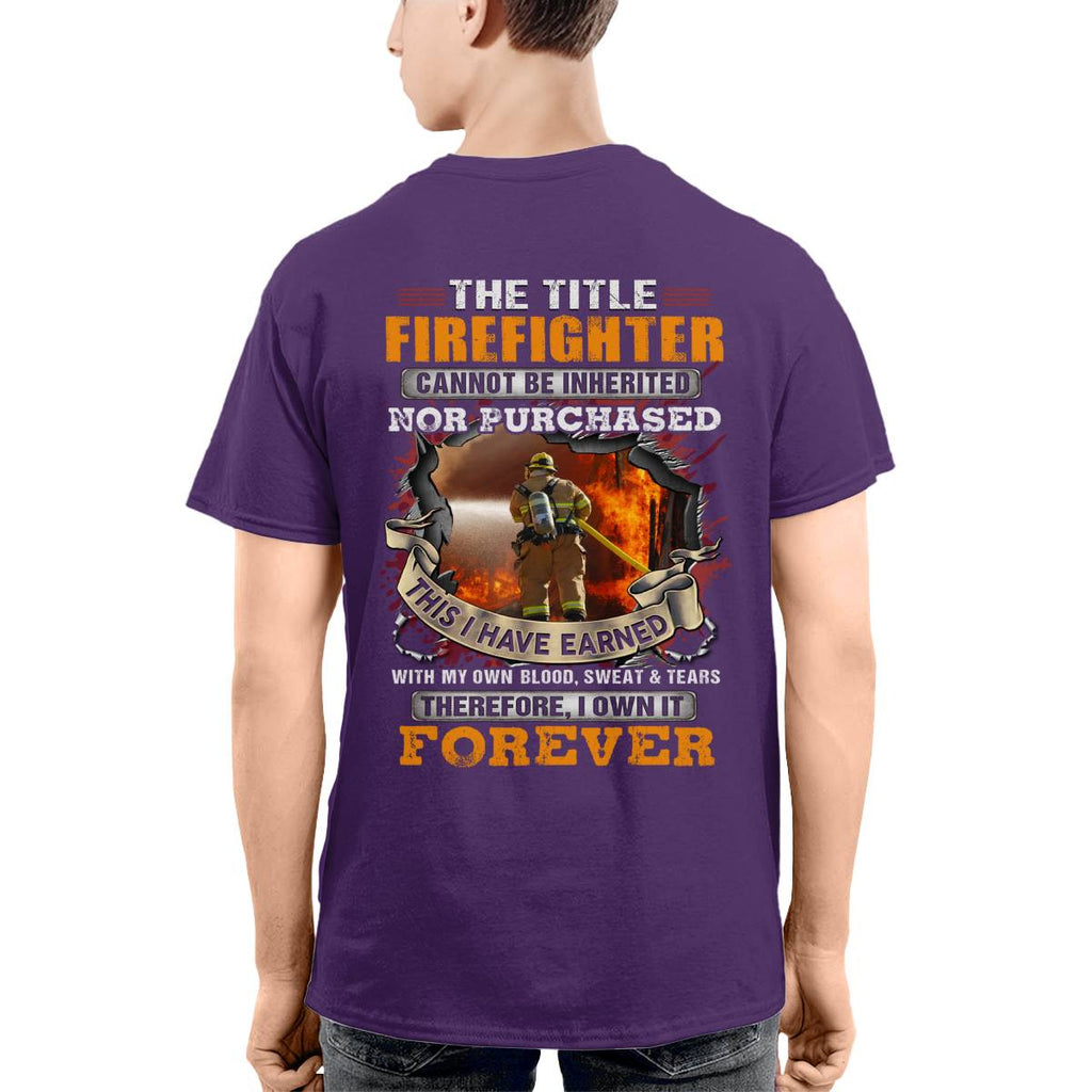 Awesome Firefighter-T-shirt - grunx260804-0152