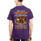 Awesome Firefighter-T-shirt - grunx260804-0152