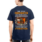 Awesome Firefighter-T-shirt - grunx260804-0152