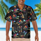 Awesome Ironworker - AOP Pocket Hawaiian Shirt - grunx260804-0285