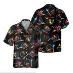 Awesome Lineman - AOP Pocket Hawaiian Shirt - grunx260804-0334