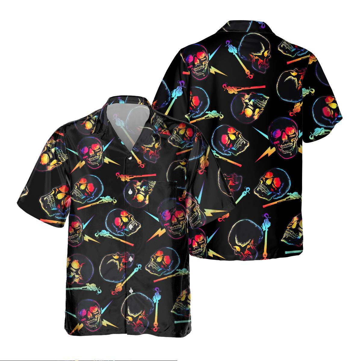 Awesome Lineman - AOP Pocket Hawaiian Shirt - grunx260804-0334
