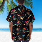 Awesome Lineman - AOP Pocket Hawaiian Shirt - grunx260804-0334