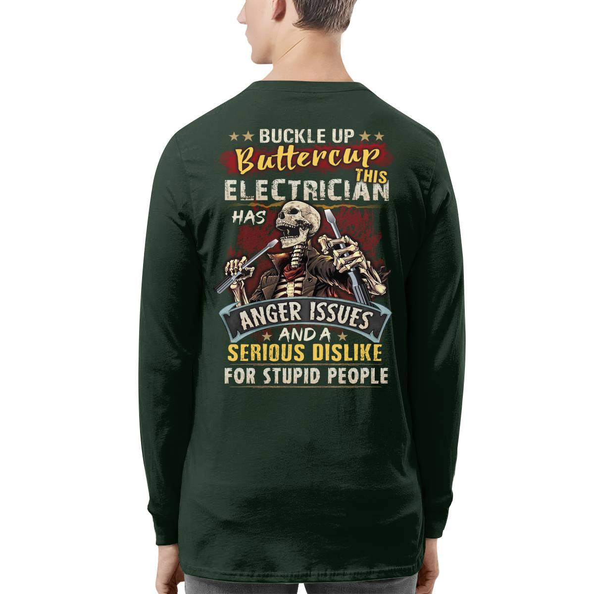 Awesome Electrician-Hoodie - grunx260804-0045