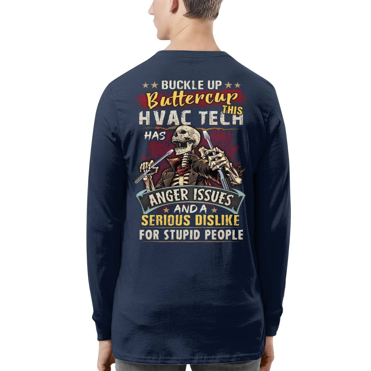 Awesome HVAC Tech-Hoodie - grunx260804-0225