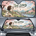 The Lord Is My Shepherd Car Sun Shade