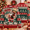 Too Cool For Fragile Santa Ugly Sweater