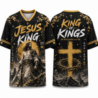 Jesus Is King Samurai Warrior King Of Kings T-Shirt Jersey