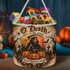 Jesus Defeated Death Grim Reaper Candy Basket
